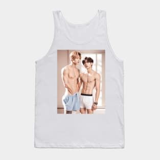 Korean Gay Couple Tank Top